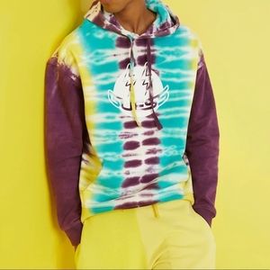 GUESS‎ X J BALVIN TIE-DIE LOGO HOODIE